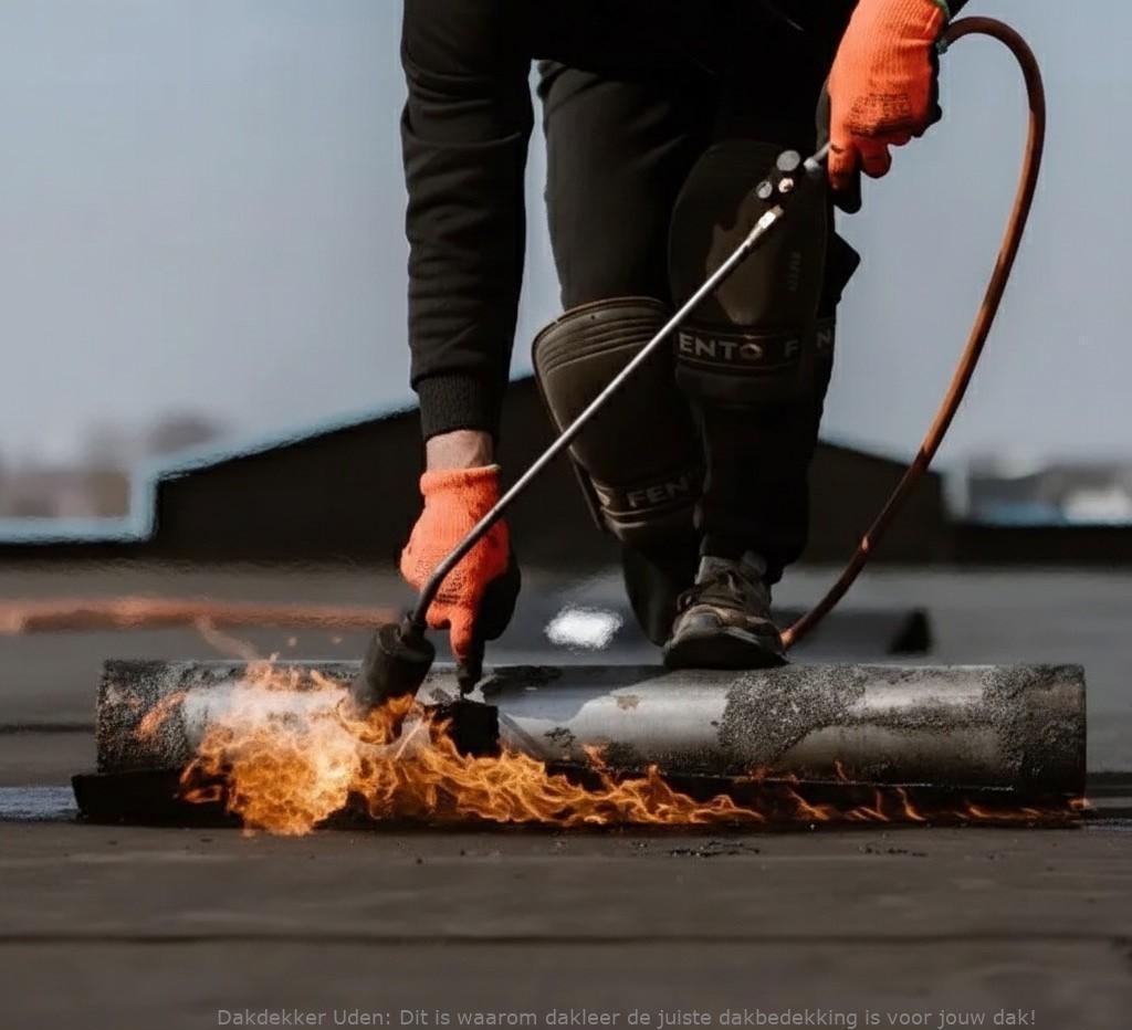 Bitumen Dakbedekking Dakleer Uden
